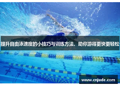 提升自由泳速度的小技巧与训练方法，助你游得更快更轻松
